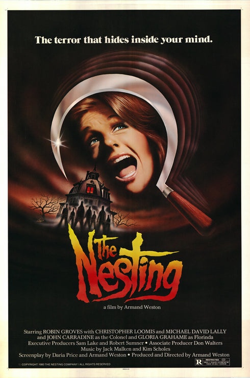 the nesting 1980 one sheet poster rolled
