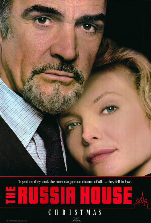 the russia house 1990 advanced one sheet poster rolled