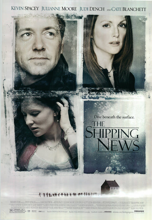 the shipping news 2001 one sheet poster rolled