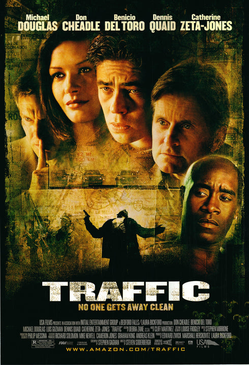 traffic 2000 one sheet poster rolled double sided