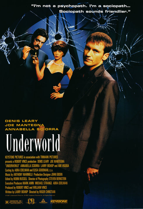 underworld 1997 one sheet poster rolled