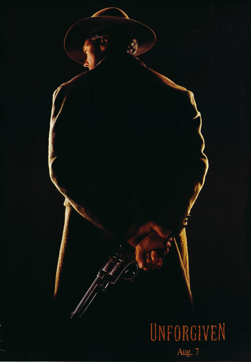unforgiven 1992 advanced one sheet poster