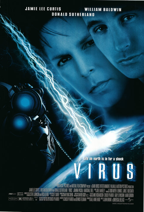 virus 1999 one sheet poster rolled