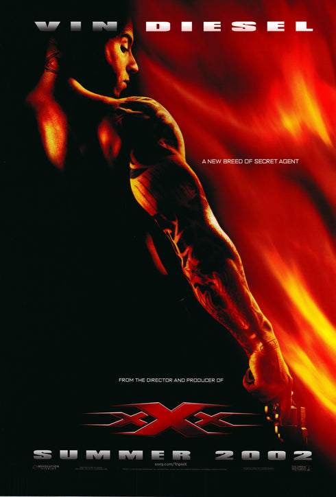xxx 2002 advanced one sheet poster rolled