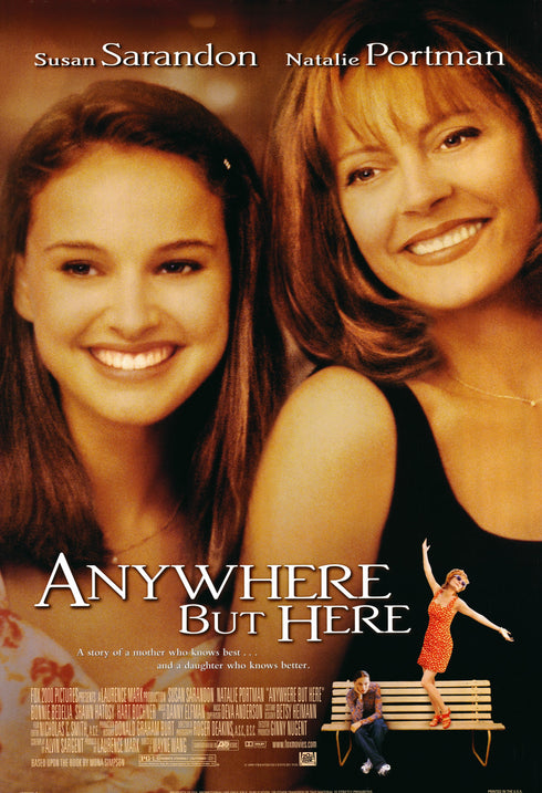 anywhere but here 1999 one sheet poster rolled