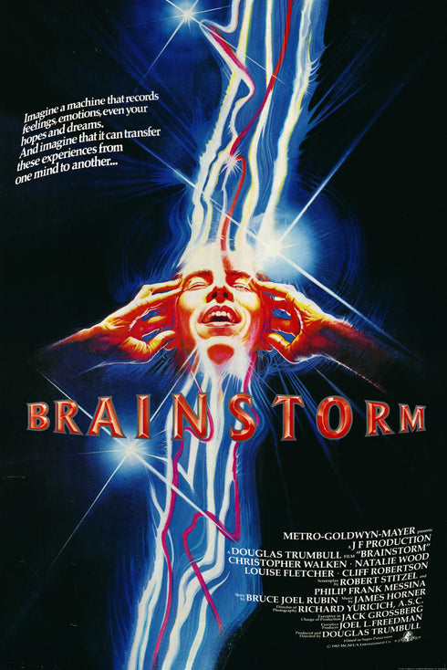 brainstorm 1983 british one sheet poster rolled