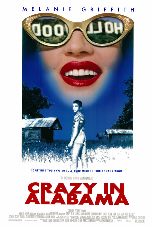 crazy in alabama 1999 one sheet poster rolled double sided