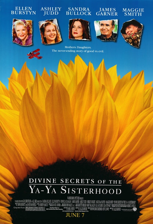 divine secrets of the ya ya sisterhood 2002 one sheet poster rolled double sided