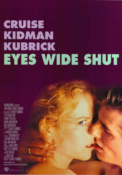eyes wide shut 1999 international one sheet poster rolled