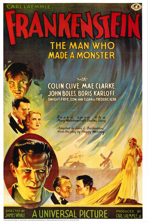 frankenstein 1993 1931 poster style a