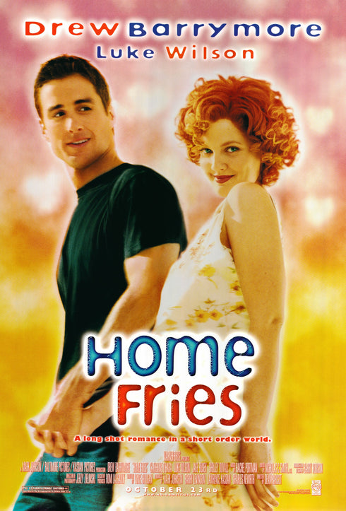 home fries 1998 one sheet poster rolled