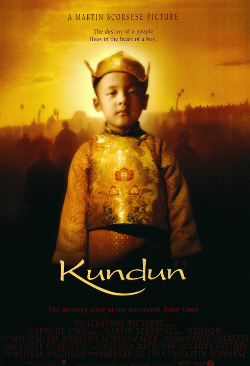 kundun 1997 one sheet poster rolled