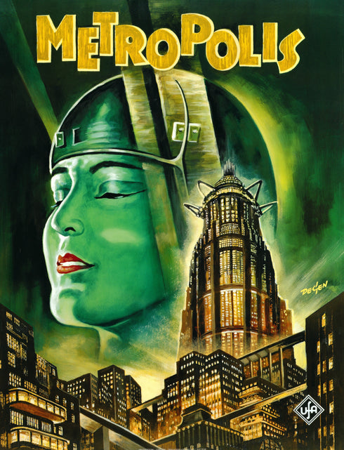 metropolis 1995R international one sheet b rolled