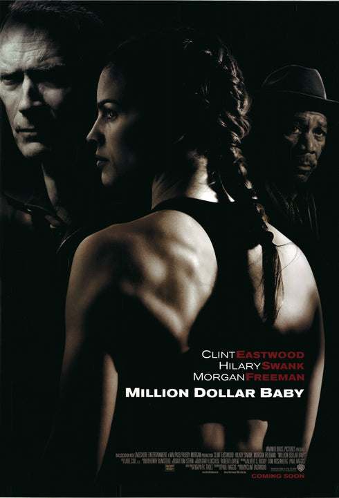 million dollar baby 2004 one sheet poster rolled