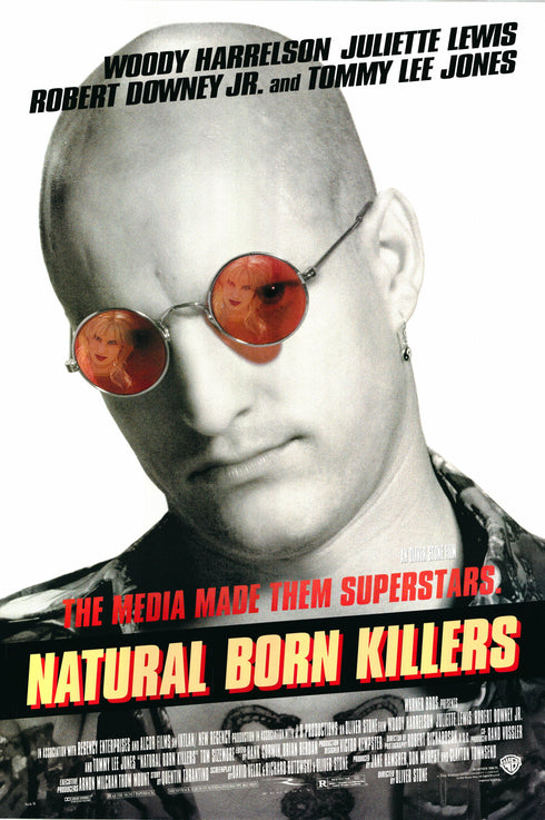 natural born killers 1994 one sheet poster rolled a