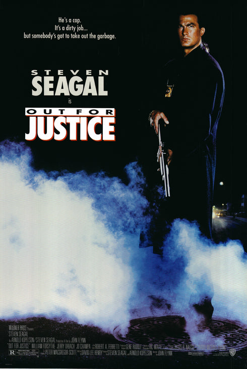 out for justice 1991 one sheet poster rolled