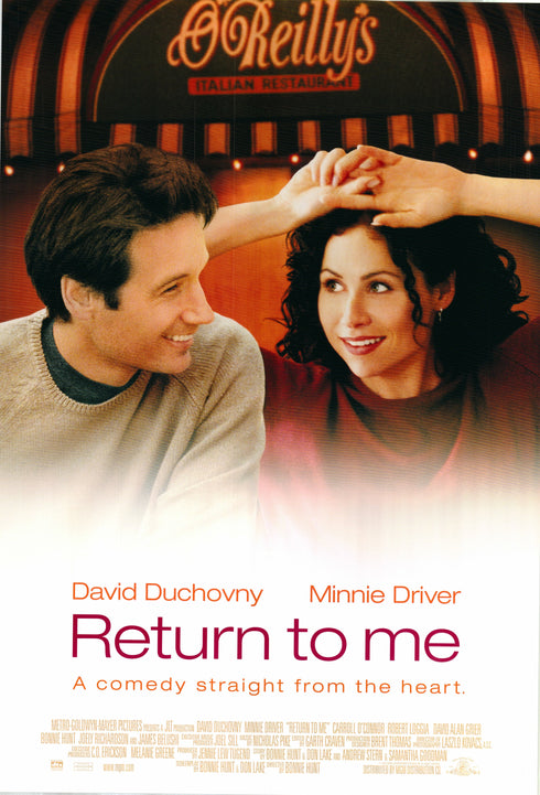 return to me 2000 one sheet poster rolled double sided