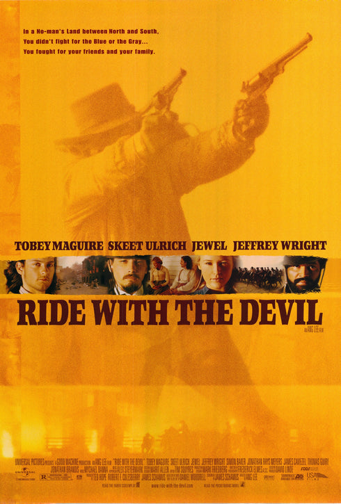 ride with the devil 1999 one sheet poster rolled