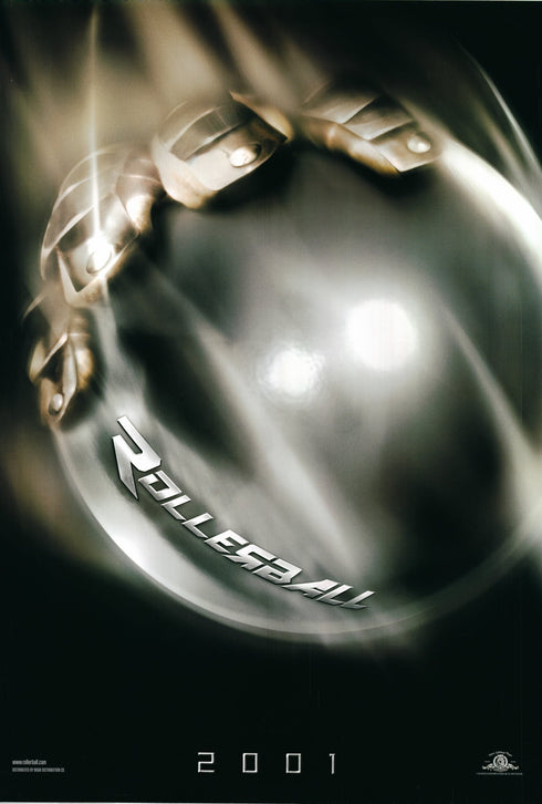 rollerball 2001 advance poster rolled
