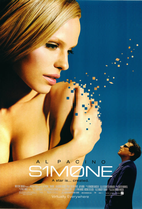 simone 2002 one sheet poster rolled