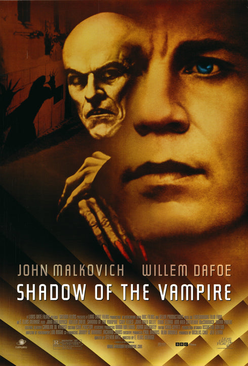 shadow of the vampire 2000 one sheet poster rolled