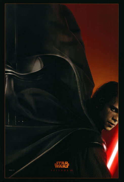 star wars episode 3 2005 one sheet poster rolled