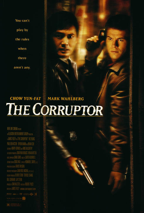 the corruptor 1999 one sheet poster rolled