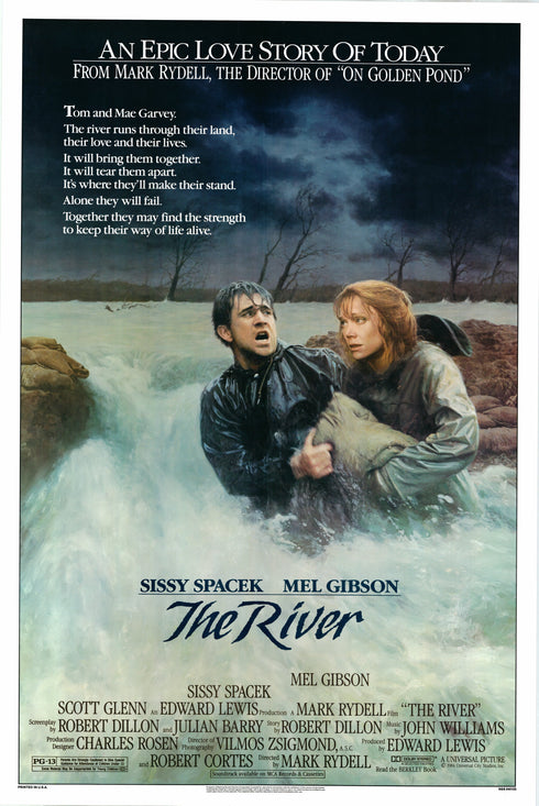the river 1984 one sheet poster rolled
