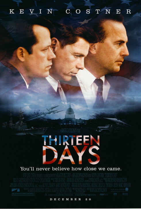 thirteen days 2000 one sheet poster rolled