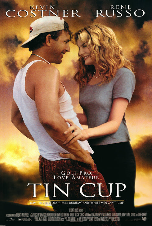tin cup 1996 one sheet poster rolled