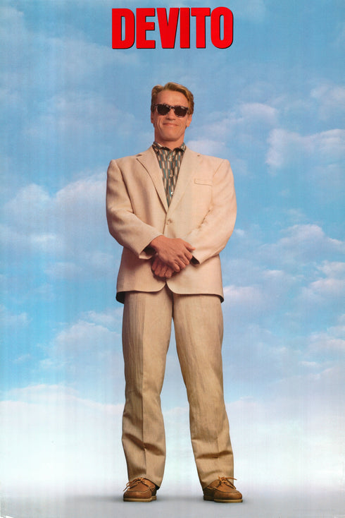 twins 1988 advance one sheet poster rolled (arnie/devito)