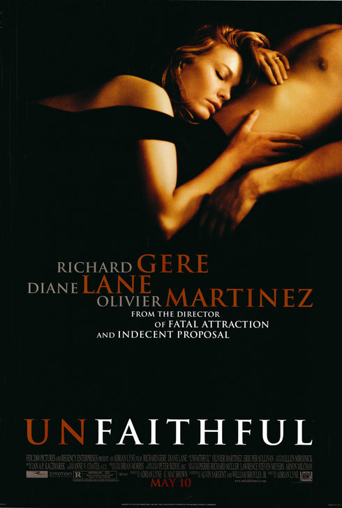 unfaithful 2002 one sheet poster rolled