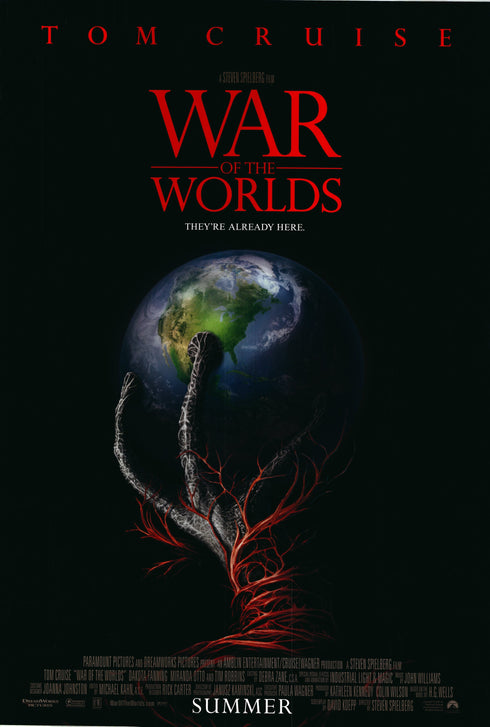 war of the worlds 2005 advance one sheet poster b