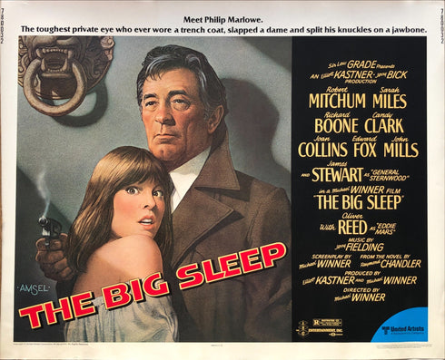 big sleep 1978 display sheet