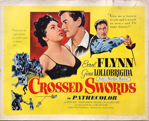 crossed swords 1953 display sheet