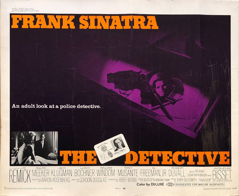The Detective 1968 display sheet, rolled