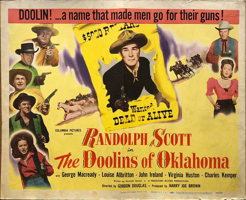 the doolins of oklahoma 1949 display sheet