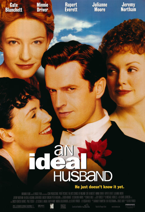 an ideal husband 1999 one sheet poster rolled