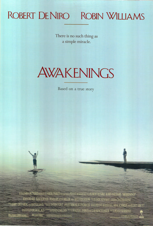 awakenings 1990 one sheet poster rolled double sided