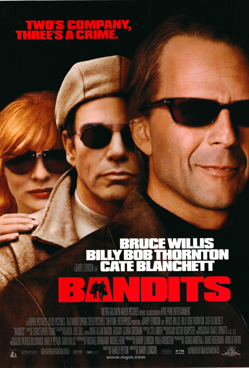 bandits 2001 one sheet poster rolled