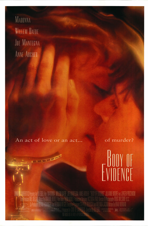 body of evidence 1993 one sheet poster rolled version a