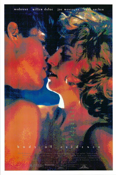 body of evidence 1993 one sheet poster rolled version b