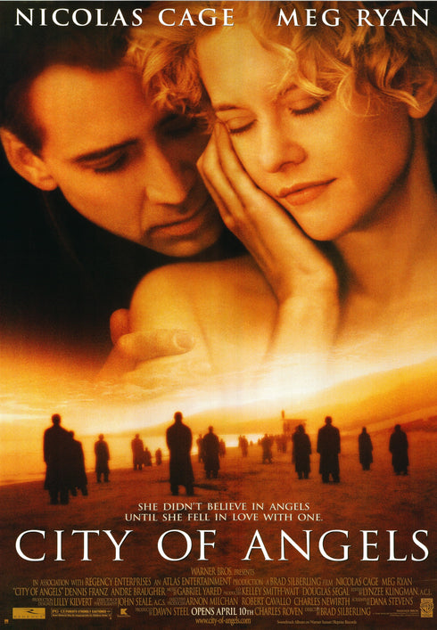 city of angels 1999 international one sheet poster rolled