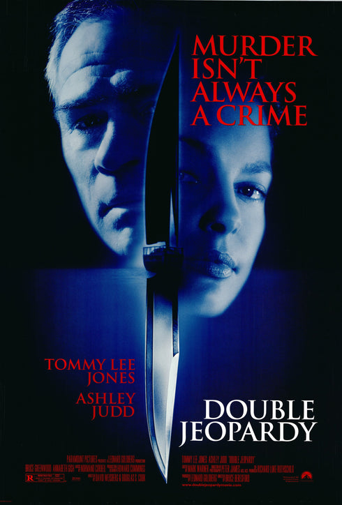 double jeopardy 1999 one sheet poster rolled double sided
