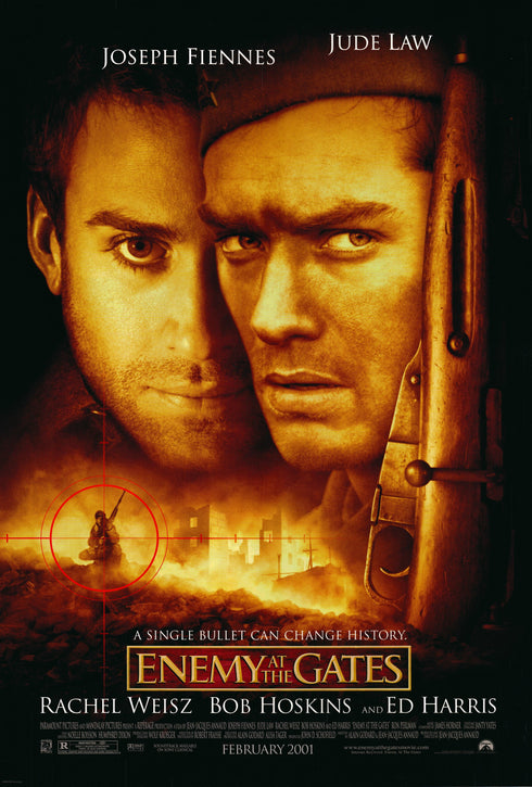 enemy at the gates 2001 one sheet poster rolled double sided
