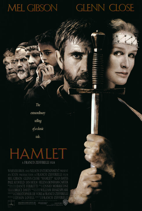 hamlet 1991 one sheet poster rolled double sided