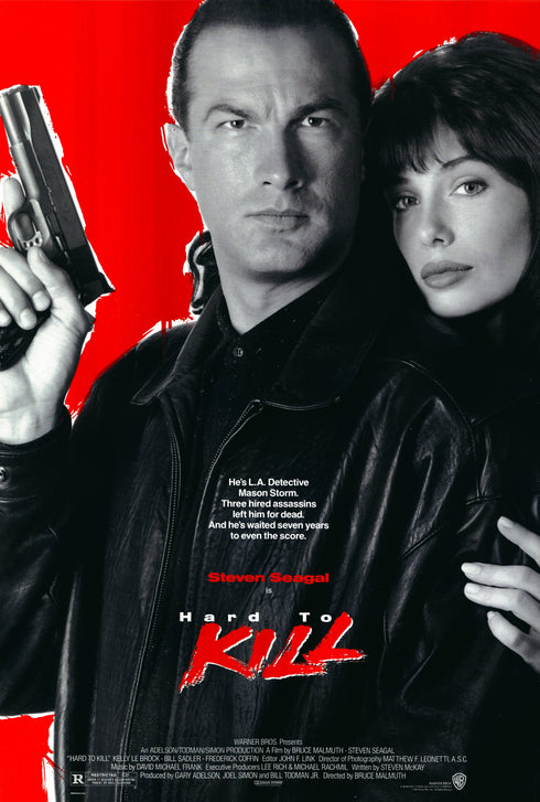 hard to kill 1990 one sheet poster rolled