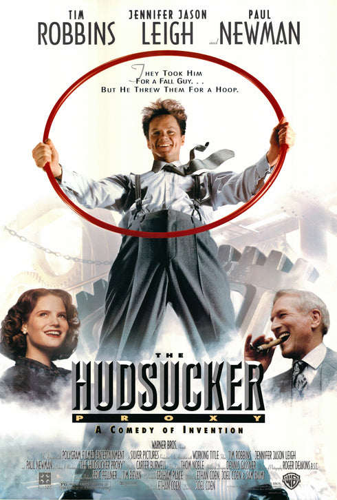 hudsucker proxy 1994 one sheet poster rolled