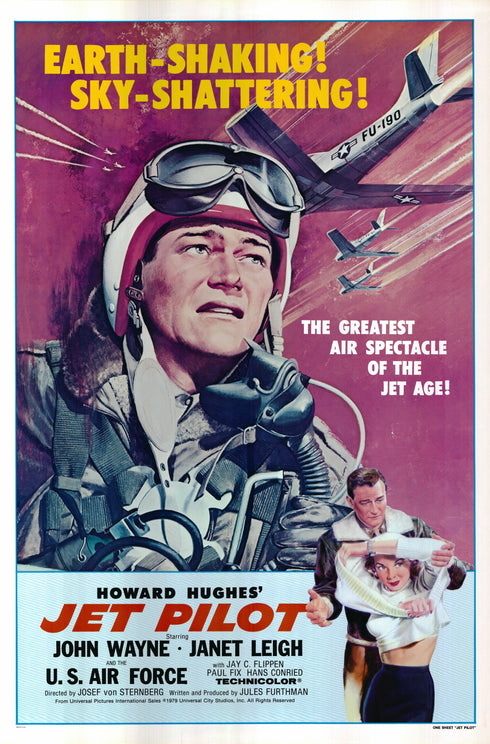 jet pilot 1979R one sheet poster rolled