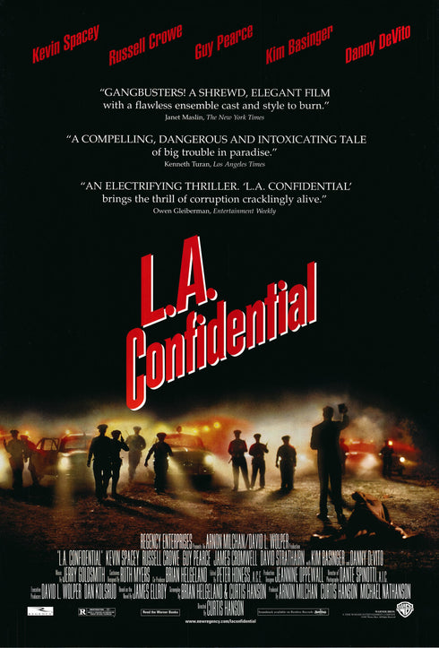 la confidential 1997 one sheet poster rolled double sided